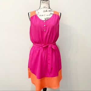 Merona Color Block Dress, Size Medium